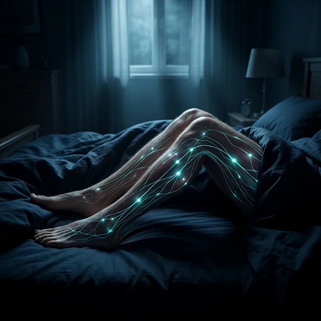 Restless Legs Syndrome neural pathway visualization